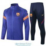 Barcelona Chaqueta Blue + Pantalon 2020-2021