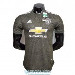 Camiseta Authentic Manchester United Segunda Equipacion 2020-2021 Camiseta Authentic Manchester United Segunda Equipacion 2020-2021