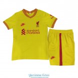 Camiseta Liverpool Ninos Tercera Equipacion 2021/2022