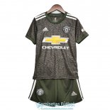 Camiseta Manchester United Ninos Segunda Equipacion 2020-2021 Camiseta Manchester United Ninos Segunda Equipacion 2020-2021