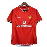 Camiseta Manchester United Retro Primera Equipacion 2000 2001 Camiseta Manchester United Retro Primera Equipacion 2000 2001