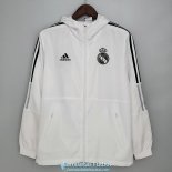 Real Madrid Chaqueta Rompevientos White III 2021/2022