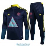 Arsenal x Human Race Sudadera De Entrenamiento Navy + Pantalon 2021/2022