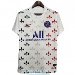 Camiseta PSG Training Blue White Red 2020-2021