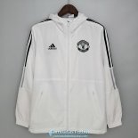 Manchester United Chaqueta Rompevientos White III 2021/2022