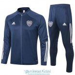 Boca Juniors Chaqueta Navy + Pantalon 2020-2021