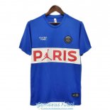 Camiseta PSG x Jordan Training Blue White 2020-2021