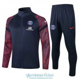 PSG Chaqueta Red Navy + Pantalon 2020-2021