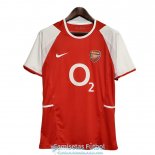 Camiseta Arsenal Retro Primera Equipacion 2002 2004