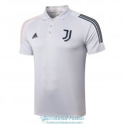 Camiseta Juventus Polo Light Grey 2020-2021