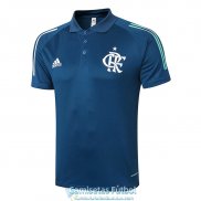 Camiseta Flamengo Polo Blue 2020-2021