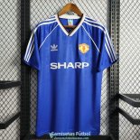 Camiseta Manchester United Retro Segunda Equipacion 1988 1990 Camiseta Manchester United Retro Segunda Equipacion 1988 1990