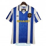 Camiseta Manchester United Retro Segunda Equipacion 1994 1996 Camiseta Manchester United Retro Segunda Equipacion 1994 1996