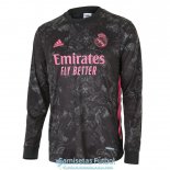 Camiseta Manga Larga Real Madrid Tercera Equipacion 2020-2021