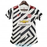 Camiseta Mujer Manchester United Tercera Equipacion 2020-2021 Camiseta Mujer Manchester United Tercera Equipacion 2020-2021