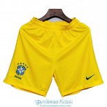 Pantalon Corto Brasil Primera Equipacion 2020-2021