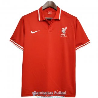 Camiseta Liverpool Polo Red 2020-2021