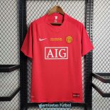 Camiseta Manchester United Retro Primera Equipacion 2007 2008 Camiseta Manchester United Retro Primera Equipacion 2007 2008