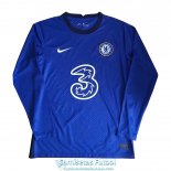 Camiseta Manga Larga Chelsea Primera Equipacion 2020-2021