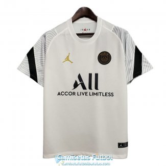 Camiseta PSG X Jordan Training White 2020-2021