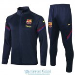 Barcelona Chaqueta Navy + Pantalon 2020-2021