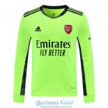 Camiseta Manga Larga Arsenal Portero Green 2020/2021