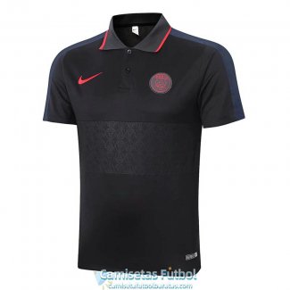 Camiseta PSG Polo Black 2020-2021