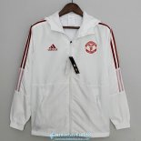 Manchester United Chaqueta Rompevientos White I 2022/2023