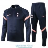 Tottenham Hotspur Sudadera De Entrenamiento Navy + Pantalon 2020-2021