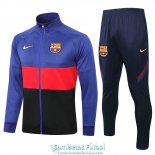 Barcelona Chaqueta Blue Black + Pantalon 2020-2021