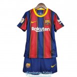 Camiseta Barcelona Ninos Primera Equipacion 2020-2021