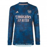 Camiseta Manga Larga Arsenal Tercera Equipacion 2020-2021