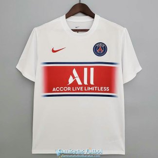 Camiseta PSG Training White Red IV 2021/2022