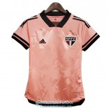 Camiseta Mujer Sao Paulo FC Pink 2020/2021