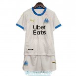 Camiseta Olympique Marseille Ninos Primera Equipacion 2020-2021