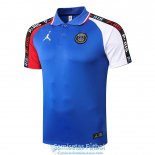 Camiseta PSG Polo Red Blue White 2020-2021