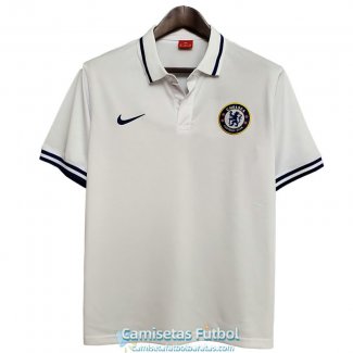 Camiseta Chelsea Polo White 2020-2021