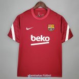 Camiseta Barcelona Training Red II 2021/2022