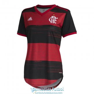 Camiseta Flamengo Camiseta Mujer Primera Equipacion 2020-2021