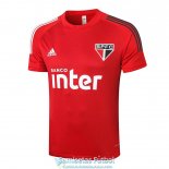 Camiseta Sao Paulo FC Training Red 2020-2021