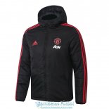 Manchester United Chaqueta De Invierno Black Red 2020/2021 Manchester United Chaqueta De Invierno Black Red 2020/2021