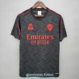 Camiseta Arsenal Training Adidas x 424 Black 2021/2022