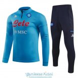 Napoli Sudadera De Entrenamiento Blue + Pantalon 2020/2021