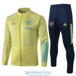 Arsenal Chaqueta Yellow + Pantalon 2020-2021