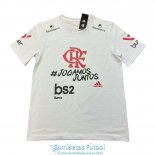 Camiseta Flamengo Training White 2020-2021