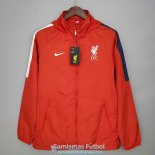 Liverpool Chaqueta Rompevientos White Red Black 2021/2022