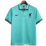 Camiseta Liverpool Polo Green 2020-2021