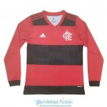 Camiseta Manga Larga Flamengo Primera Equipacion 2021/2022