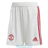 Pantalon Corto Manchester United White 2020-2021 Pantalon Corto Manchester United White 2020-2021