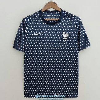 Camiseta Francia Training Suit Blue II 2022/2023